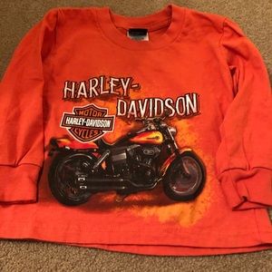 Kids 2t/3t Harley Davidson Wisconsin shirt